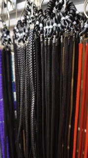 بند عینک نخی چرمی و بافت چرمی